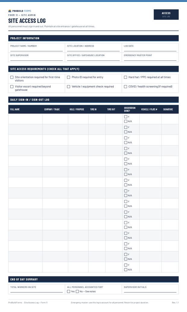 Form 11 preview
